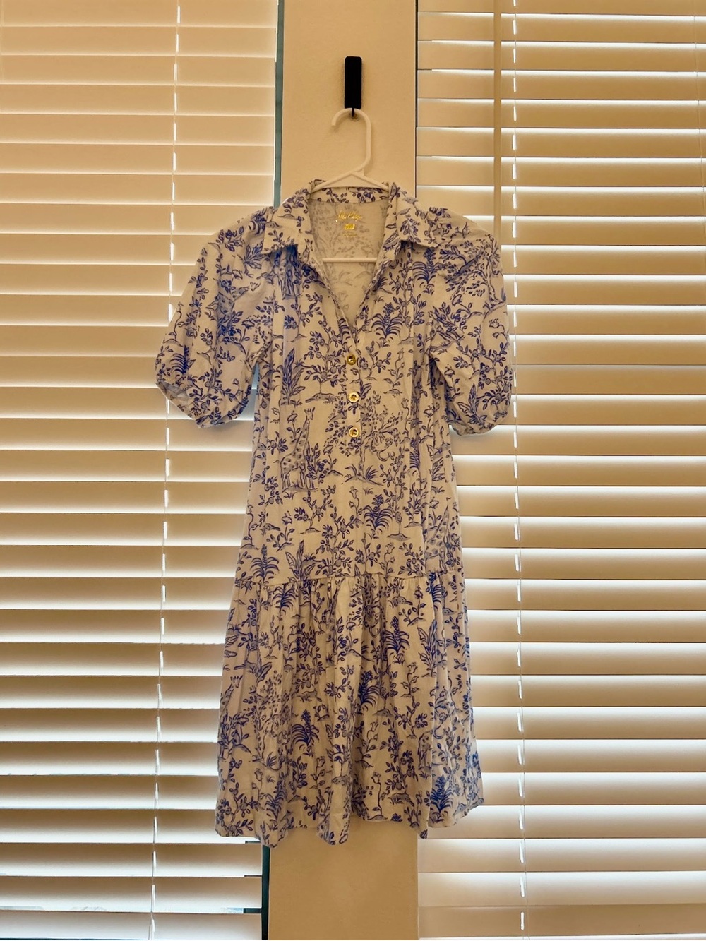 Lilly Pulitzer Short Sleeve Drop Waist Dress.